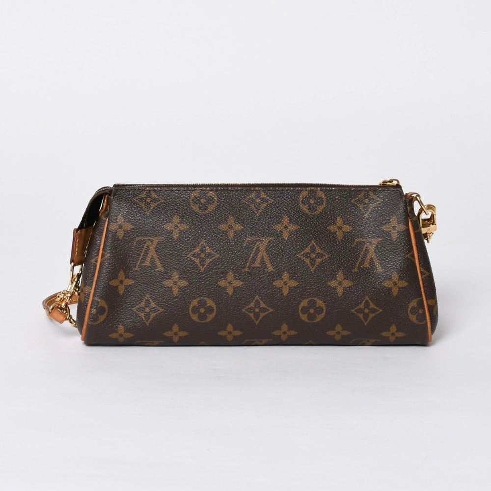 LOUIS VUITTON Eva Shoulder Bag Monogram Brown